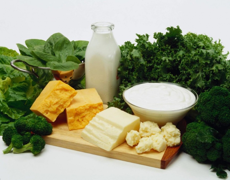 Продукти, вживання яких допоможе засвоюватися кальцію в організмі людини
