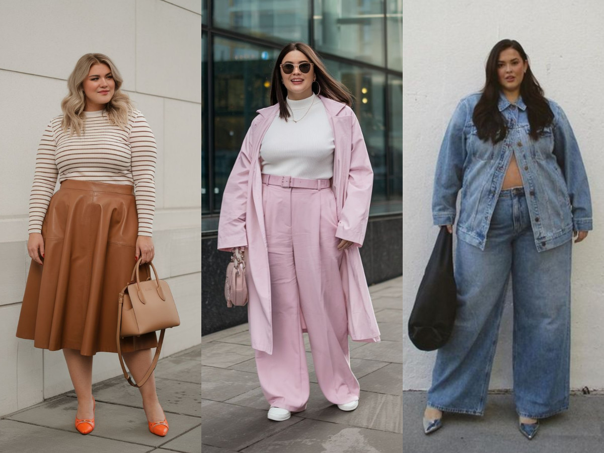 Актуальні образи для жінок Plus Size з трендовим одягом 2025