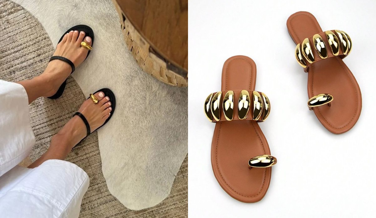 Сандалі Ring sandals — найбільший хіт сезону літо-2025