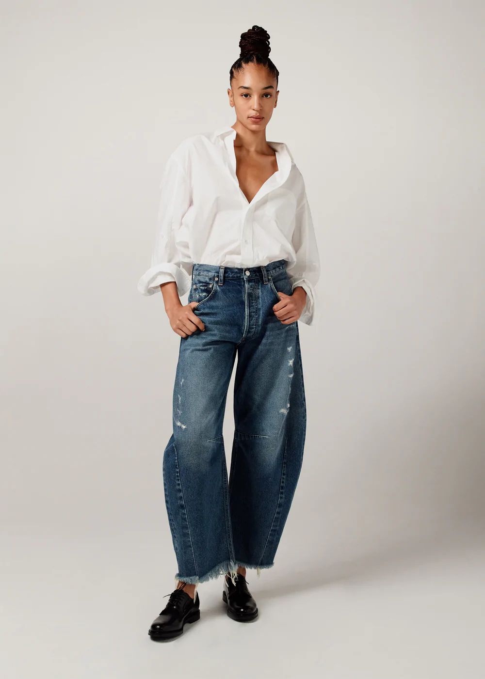 barrel jeans