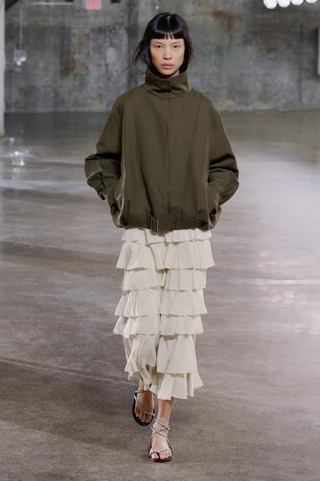 Cazadora Bomber  hebila ZW collection