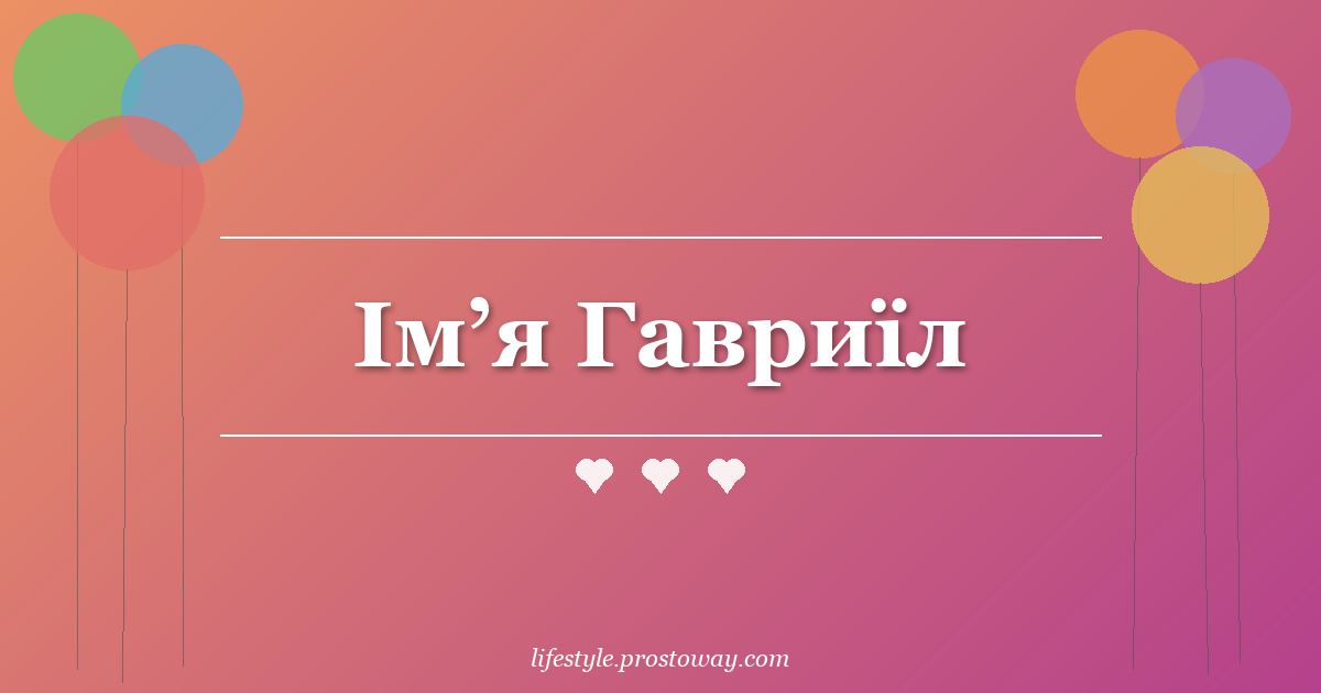 Ім’я Гавриїл