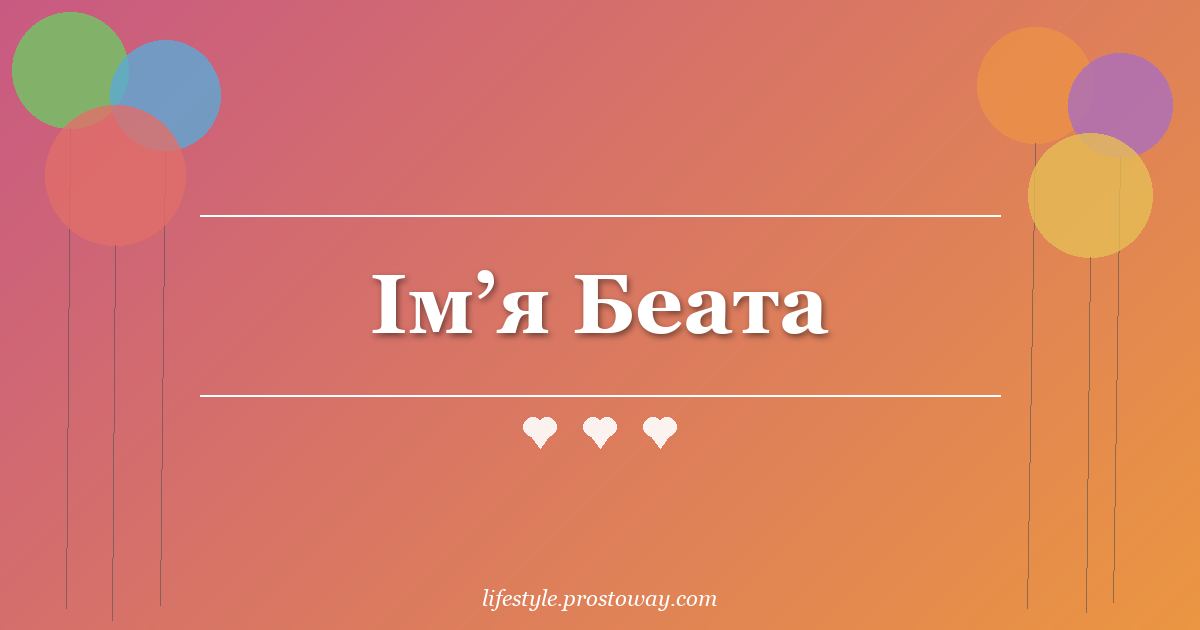 Ім’я Беата