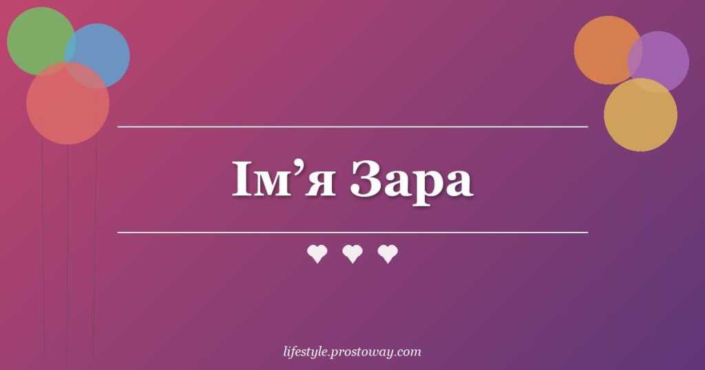 Ім’я Зара