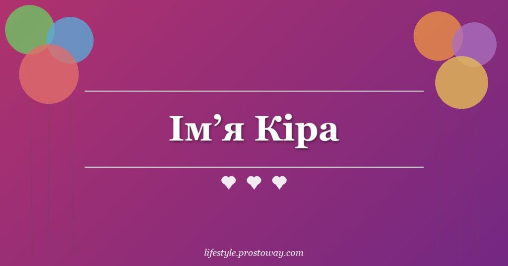 Ім’я Кіра