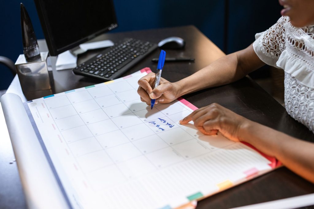 calendar planner time management