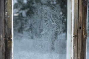 winter window weatherize home