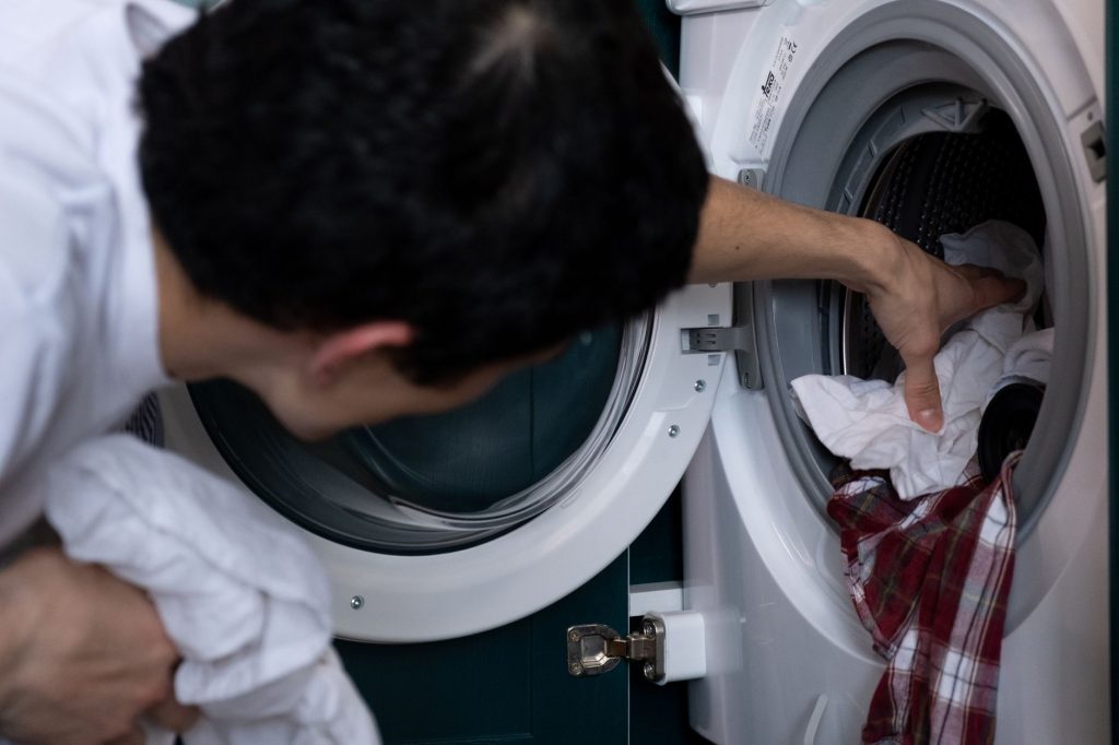 laundry washing machine clothes