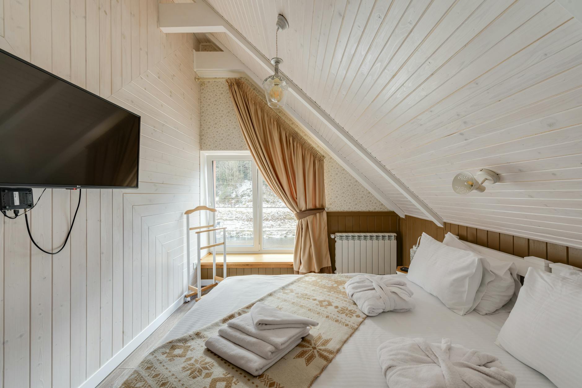 guest room cozy bed welcoming