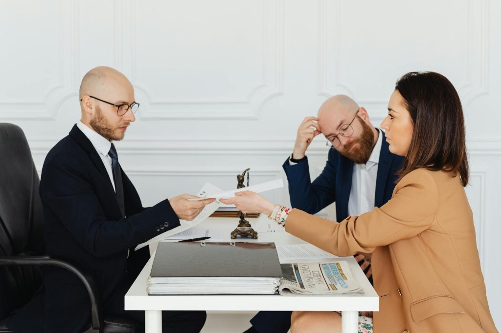 big client negotiation meeting