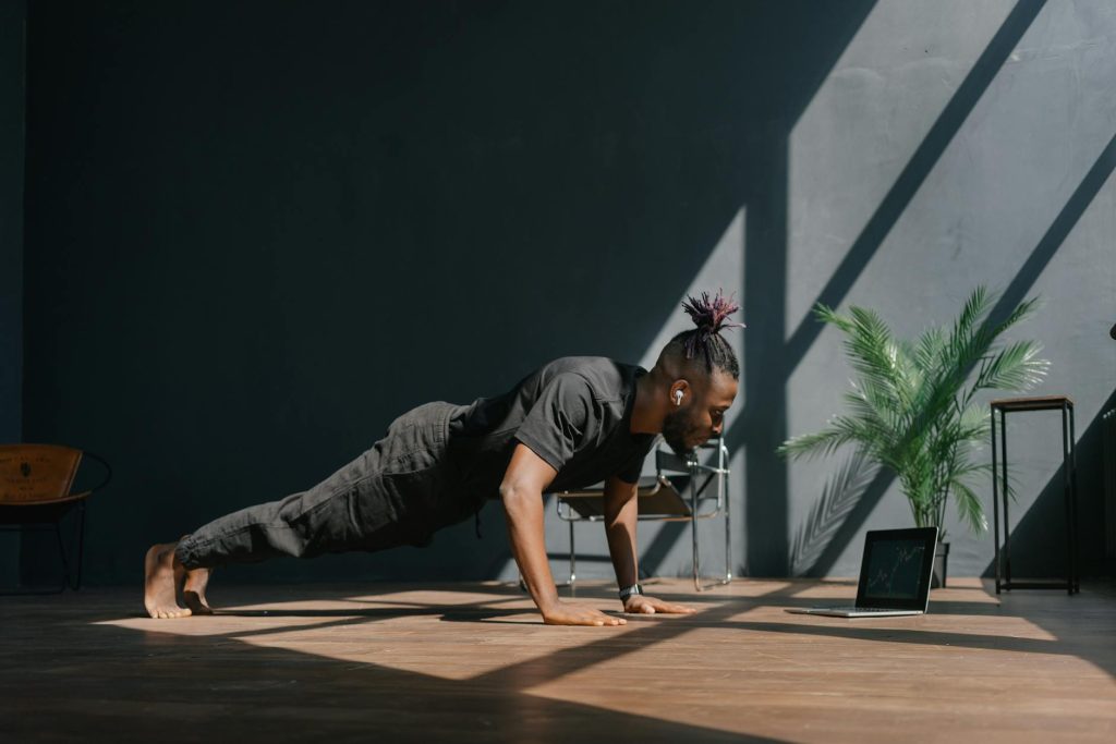 bodyweight workout home floor