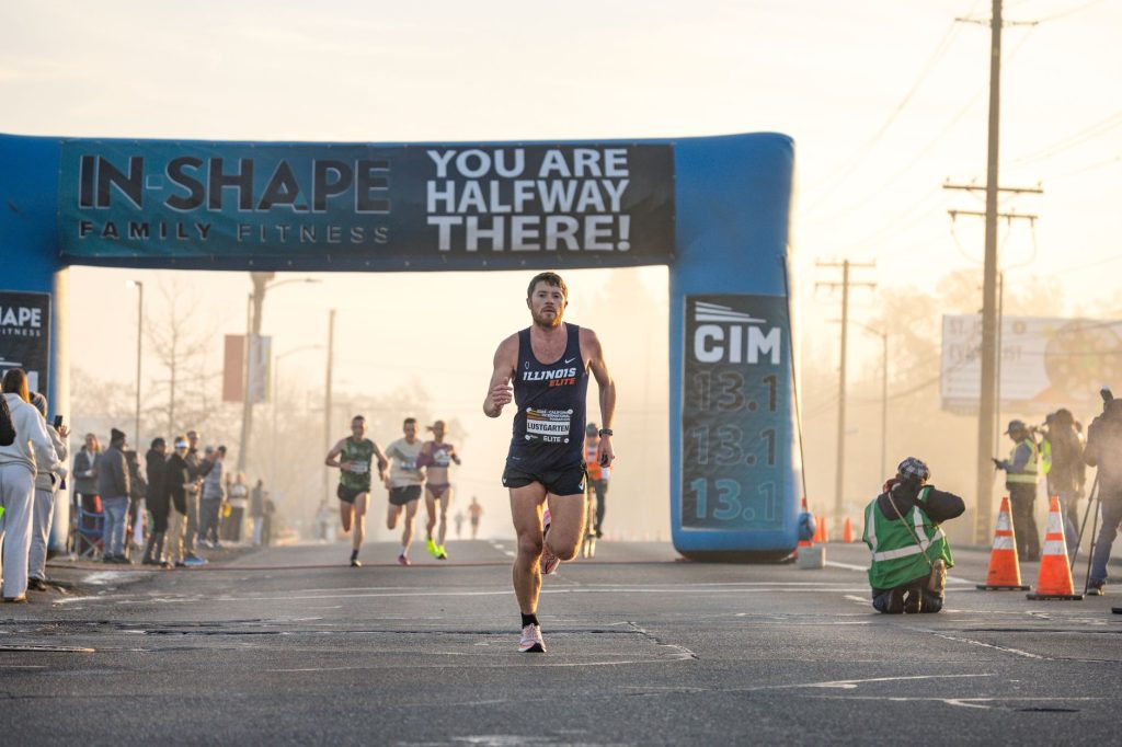 half marathon runner training