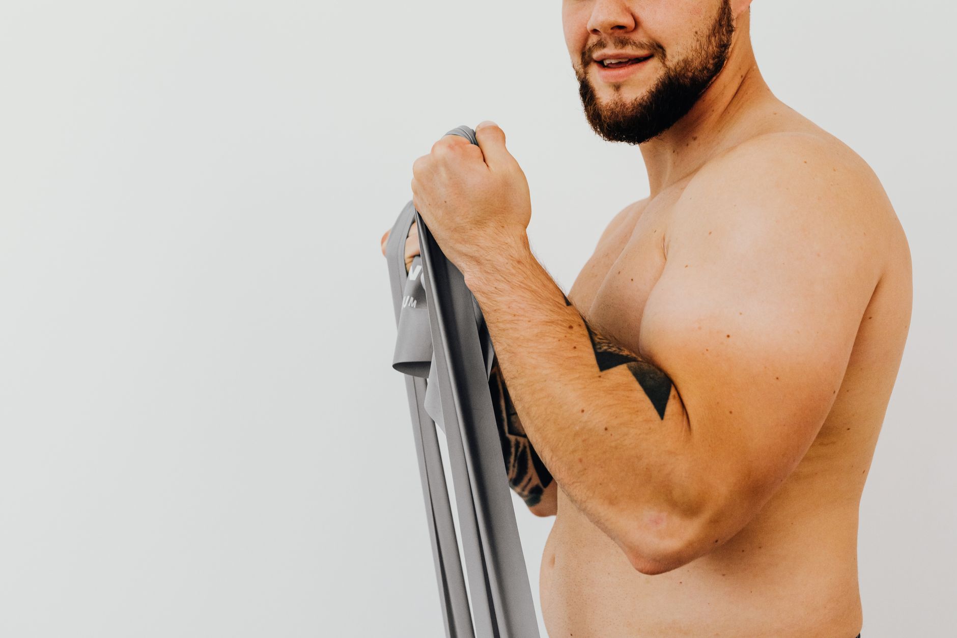 muscle build home workout man