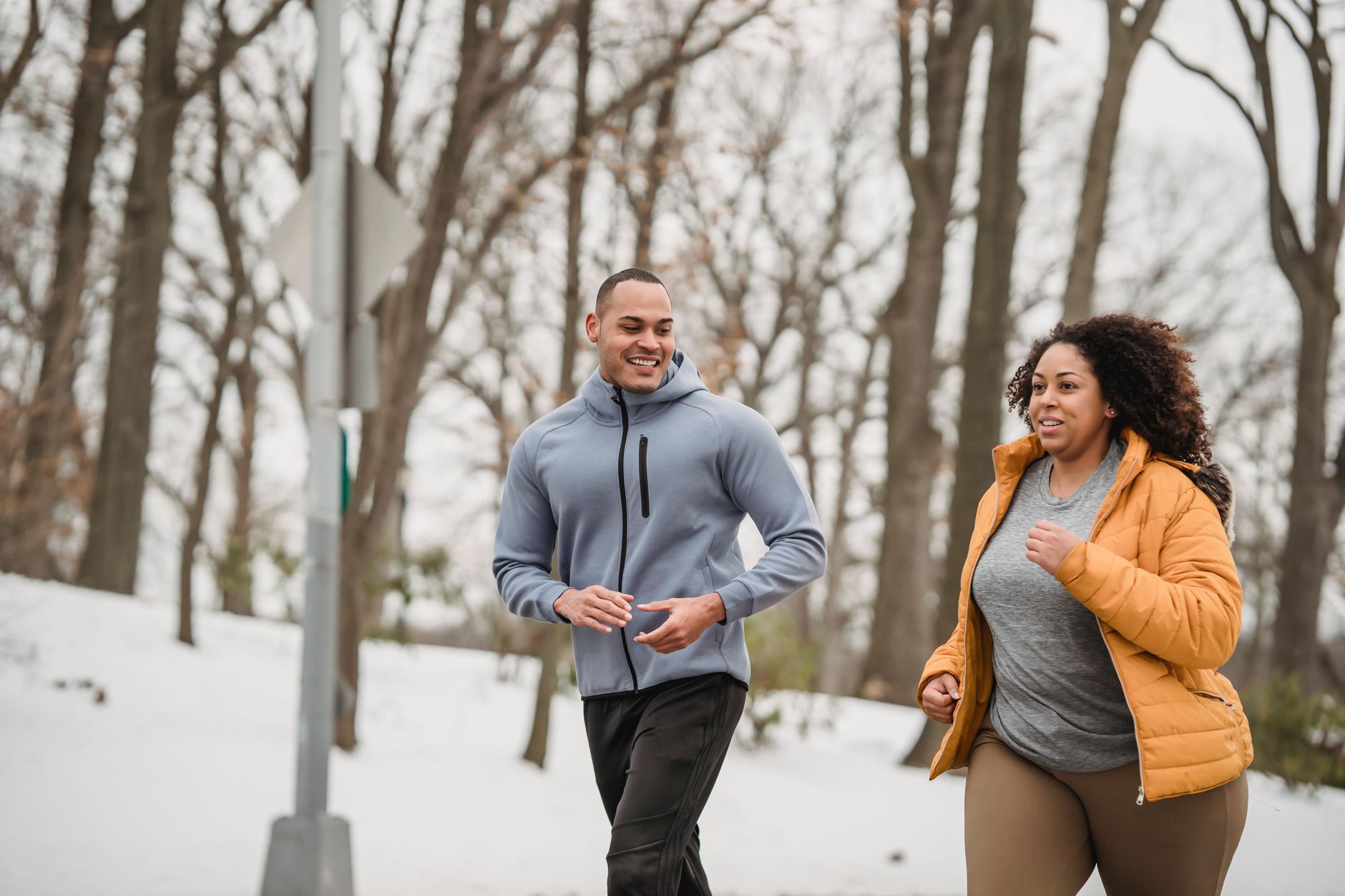 running weight loss park morning