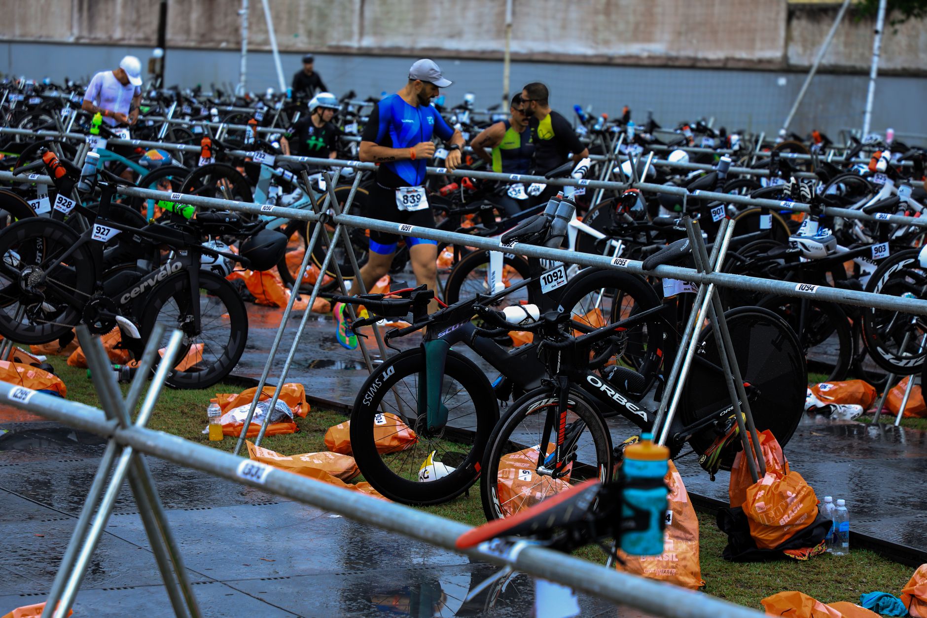 ironman triathlon swim bike run