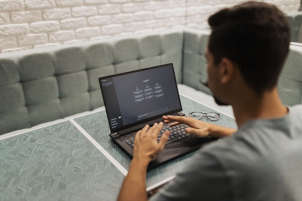 ai work laptop productivity