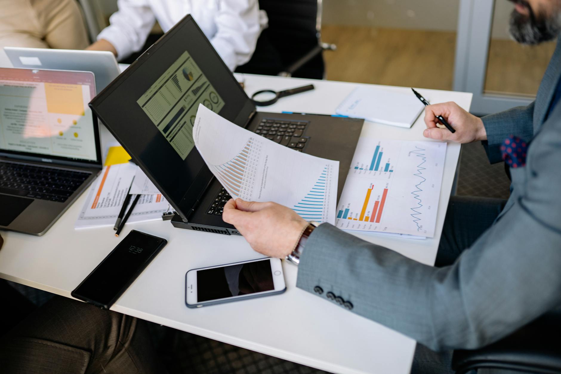 pdf documents laptop business