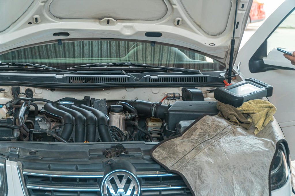 car inspection mechanic check