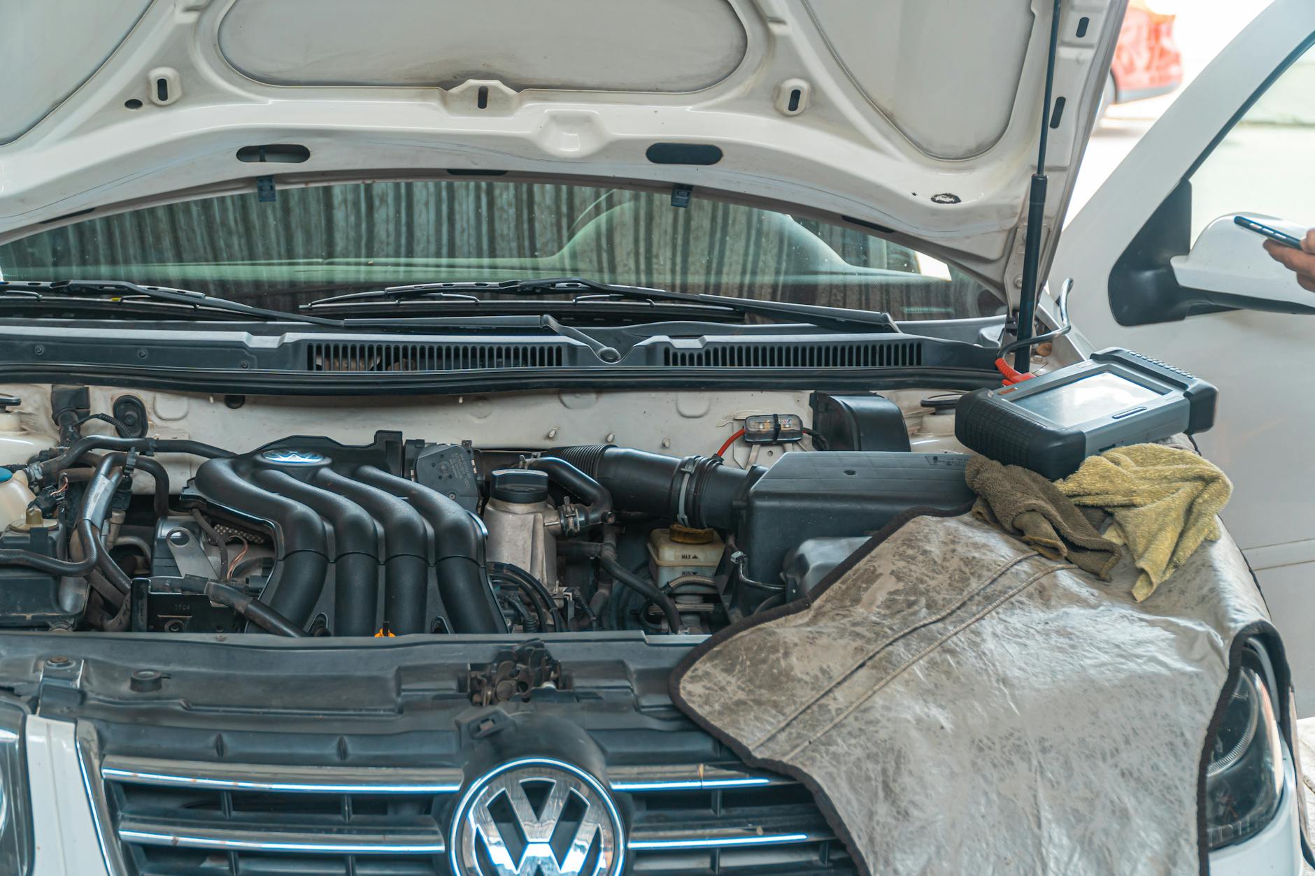 car inspection mechanic check