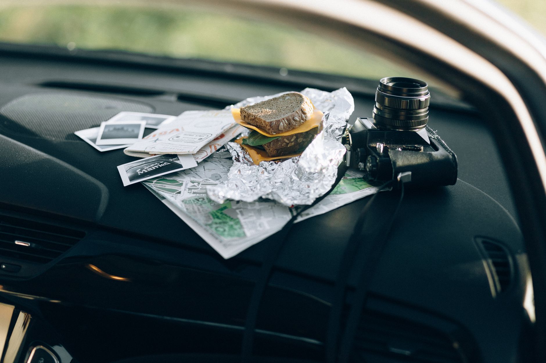 road trip car preparation map