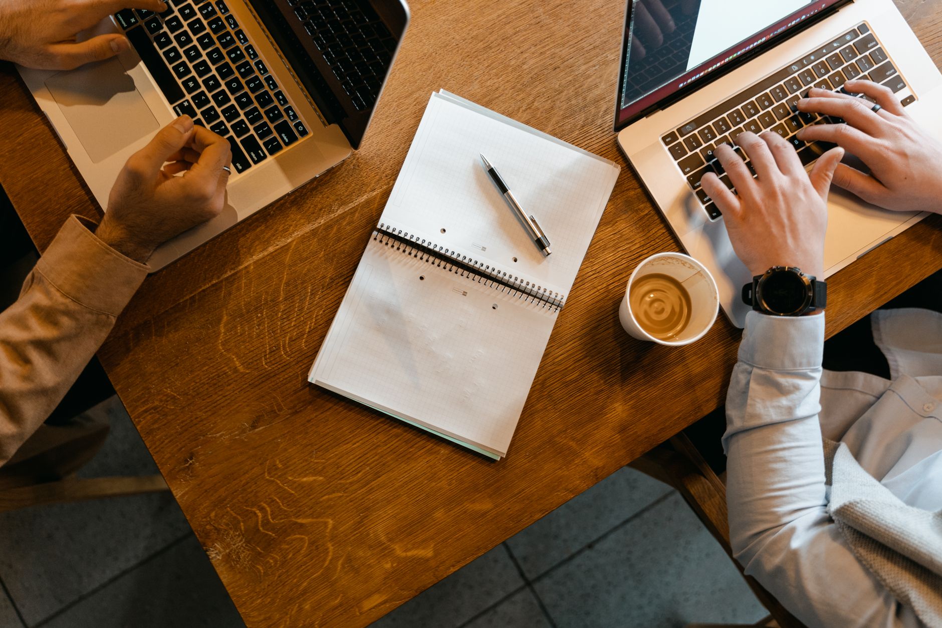 cafe coffee laptop work