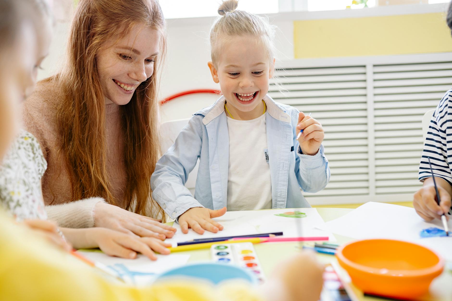 kindergarten kids choice mom