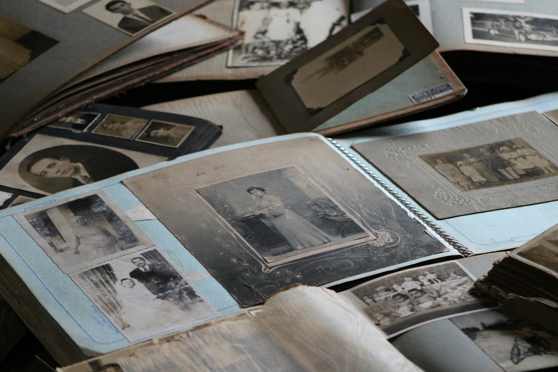 family photo album memory