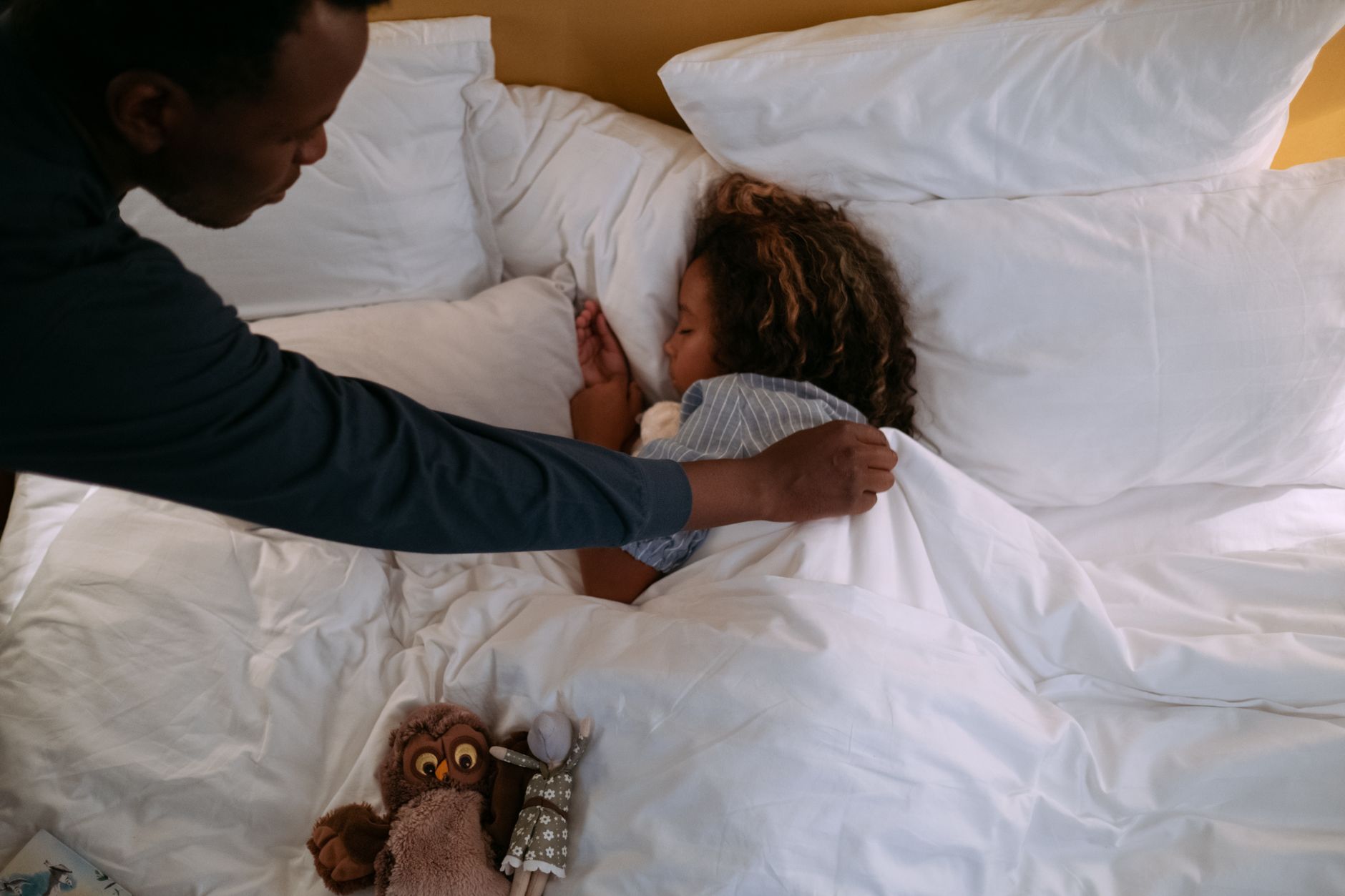 child sleep bed routine