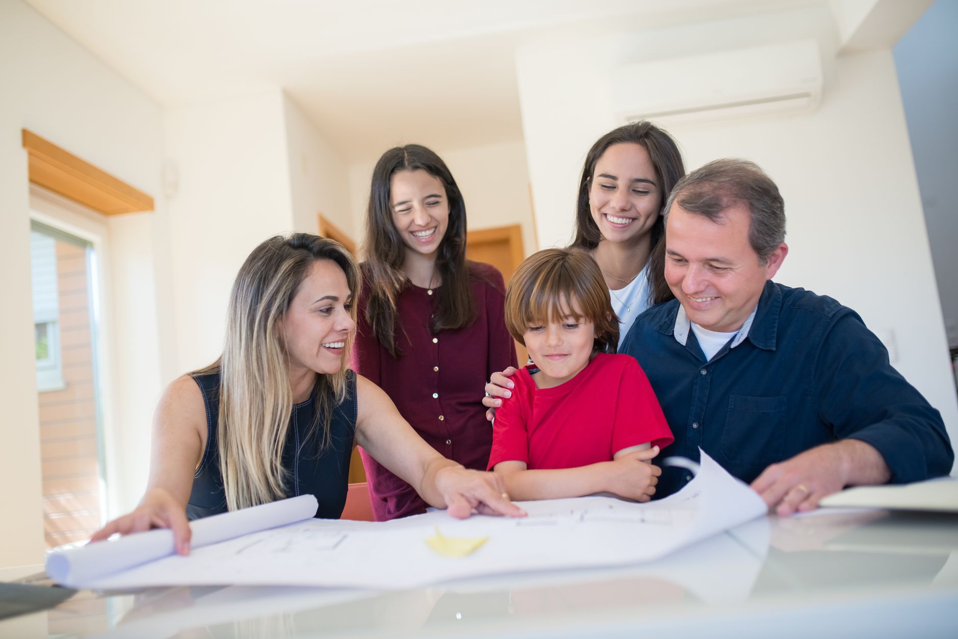family goals planning together