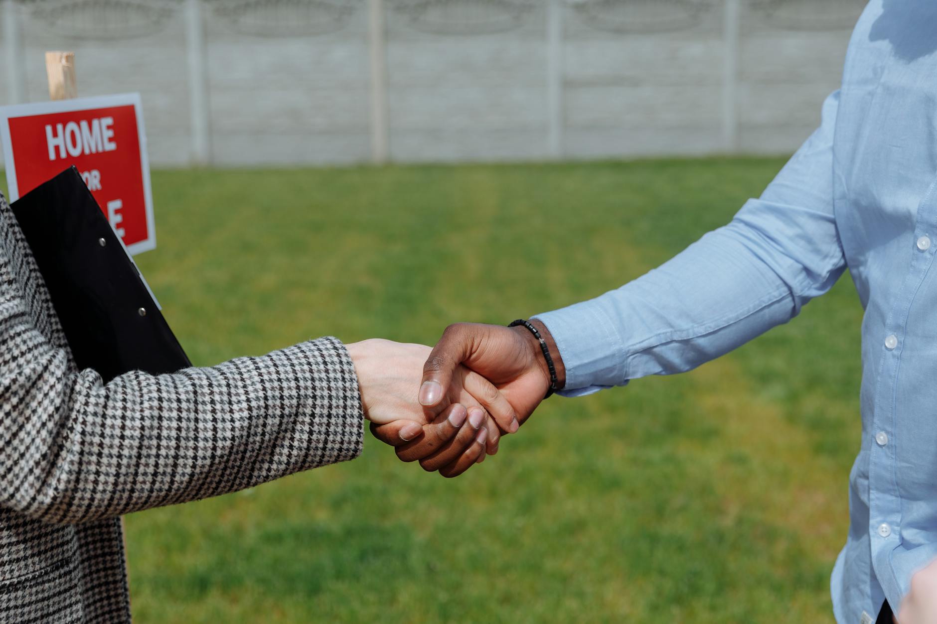business sale valuation handshake