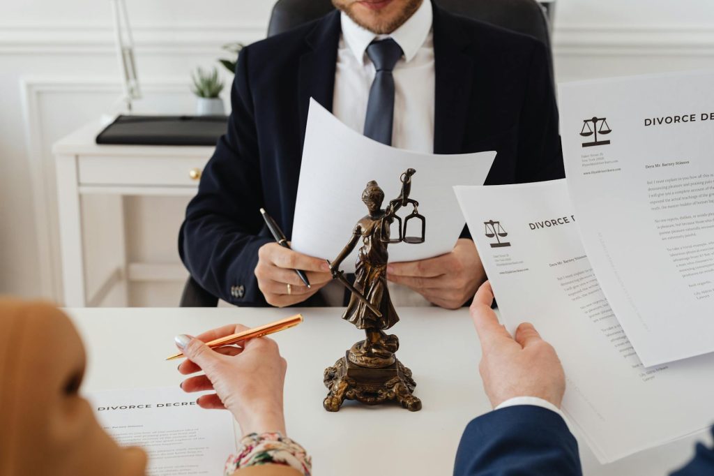 lawyer business documents office