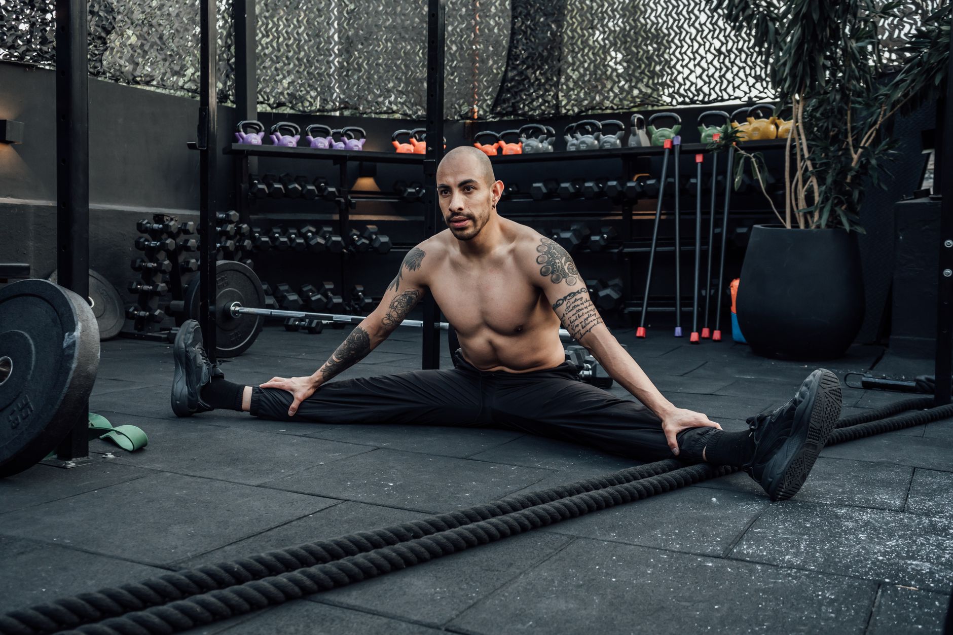 four day split workout plan