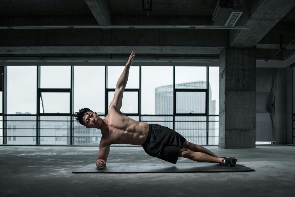 core workout abs plank