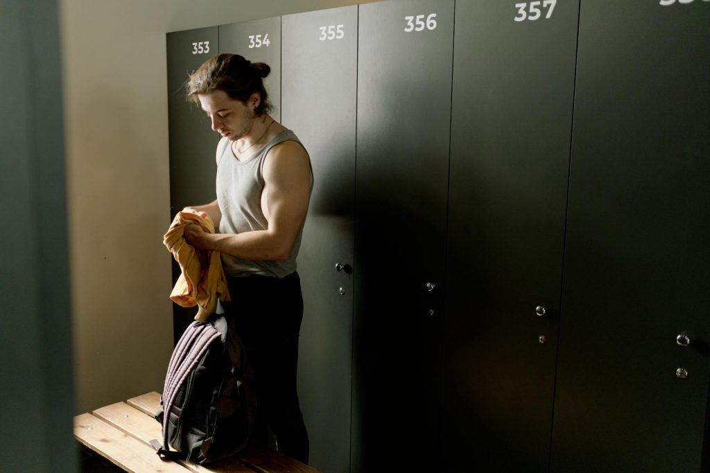 sports backpack gym athlete