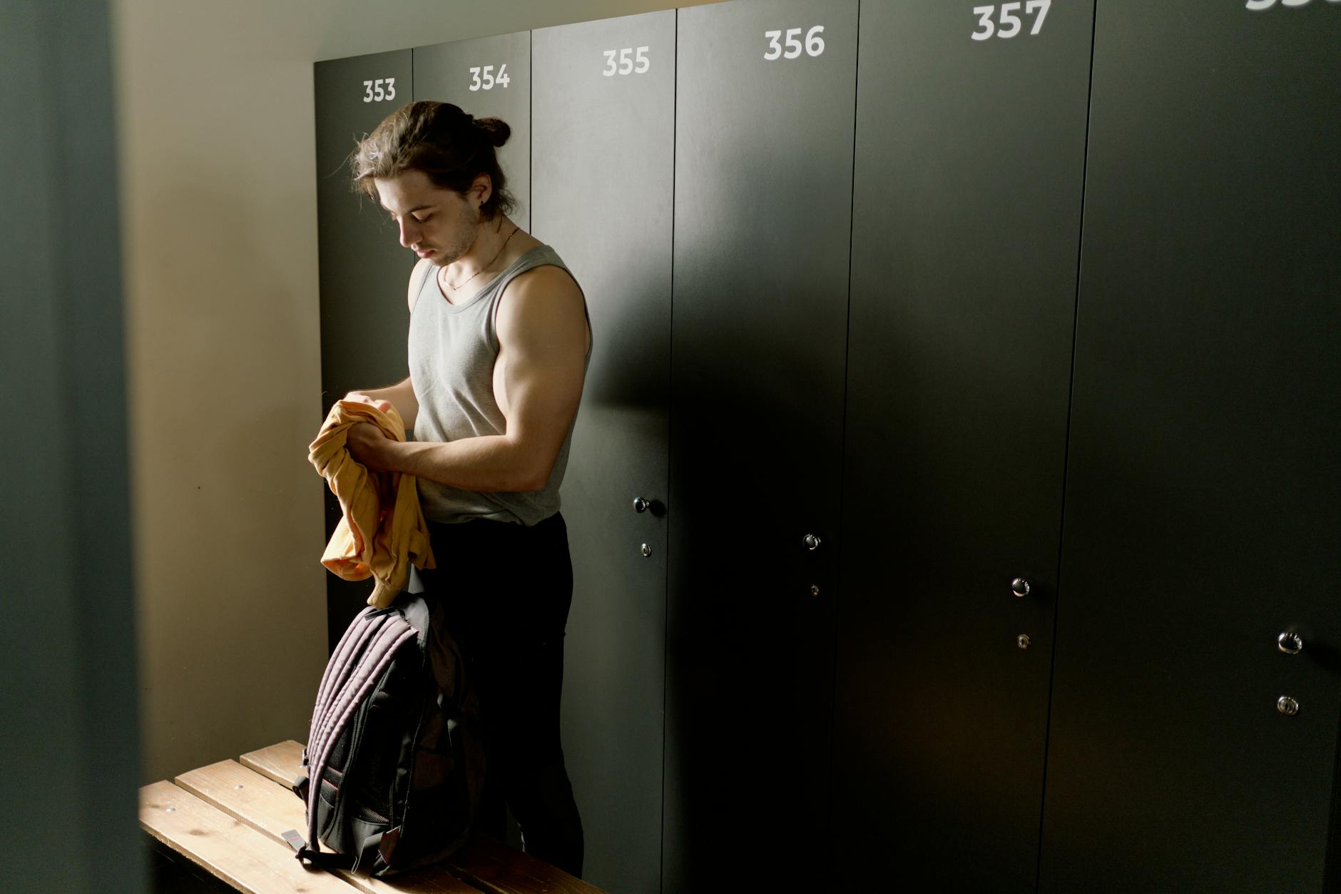 sports backpack gym athlete