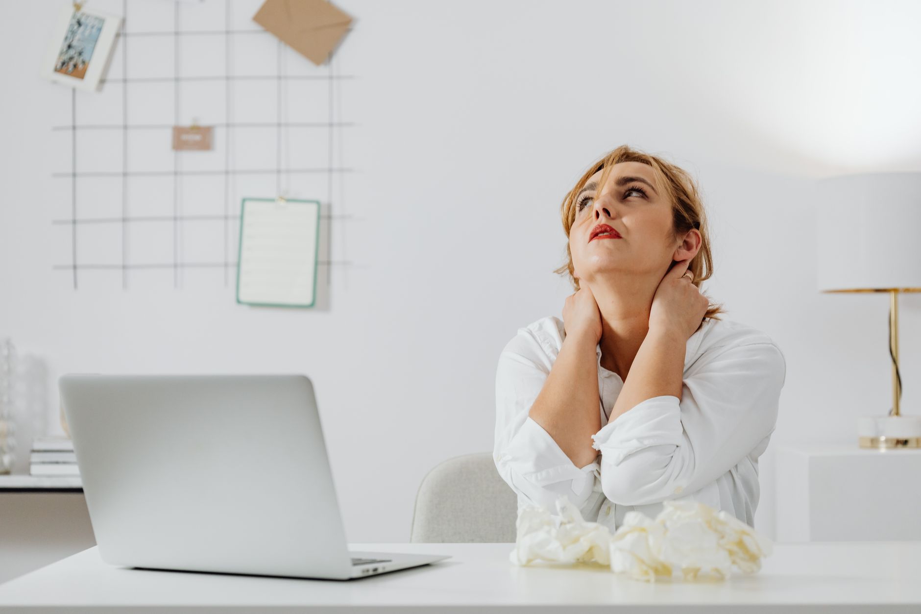 back pain office desk workout
