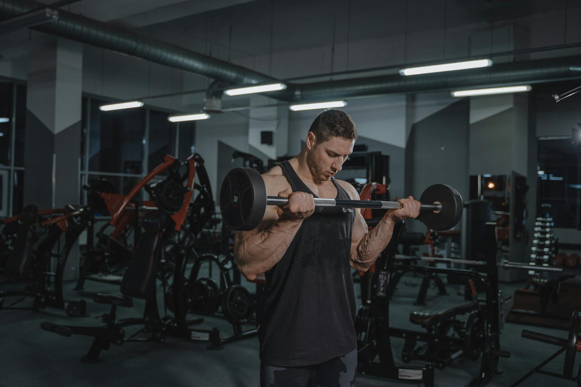 barbell rod gym equipment