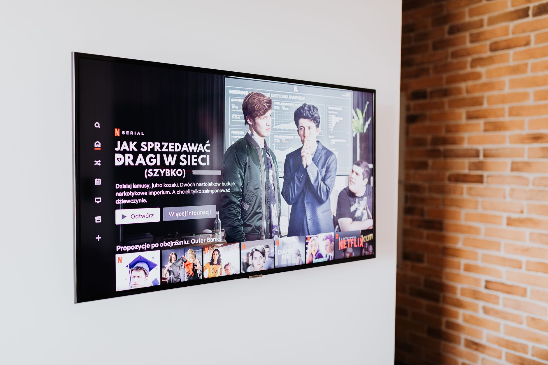 small smart tv living room