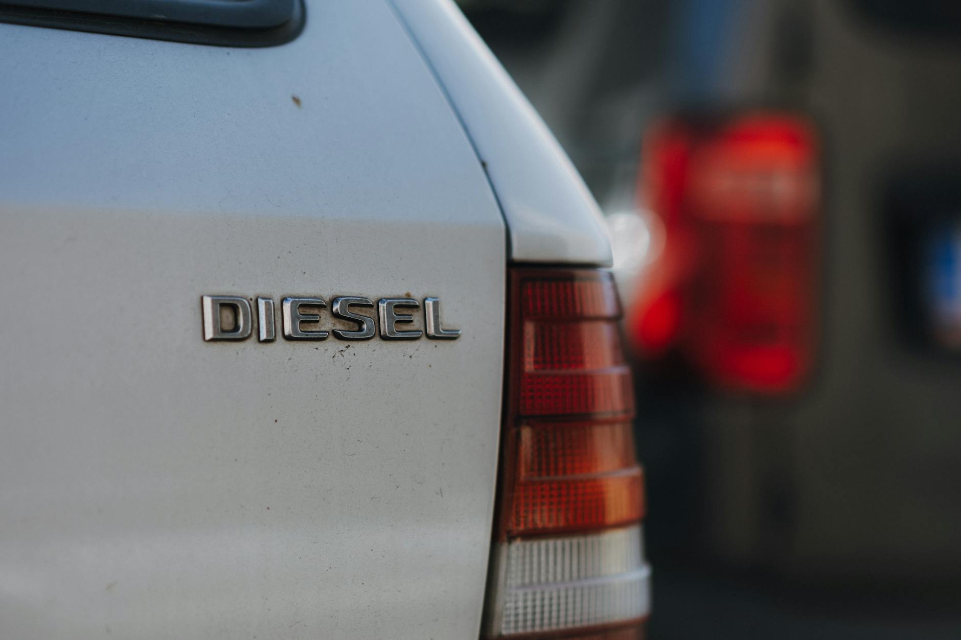 diesel car long trip road