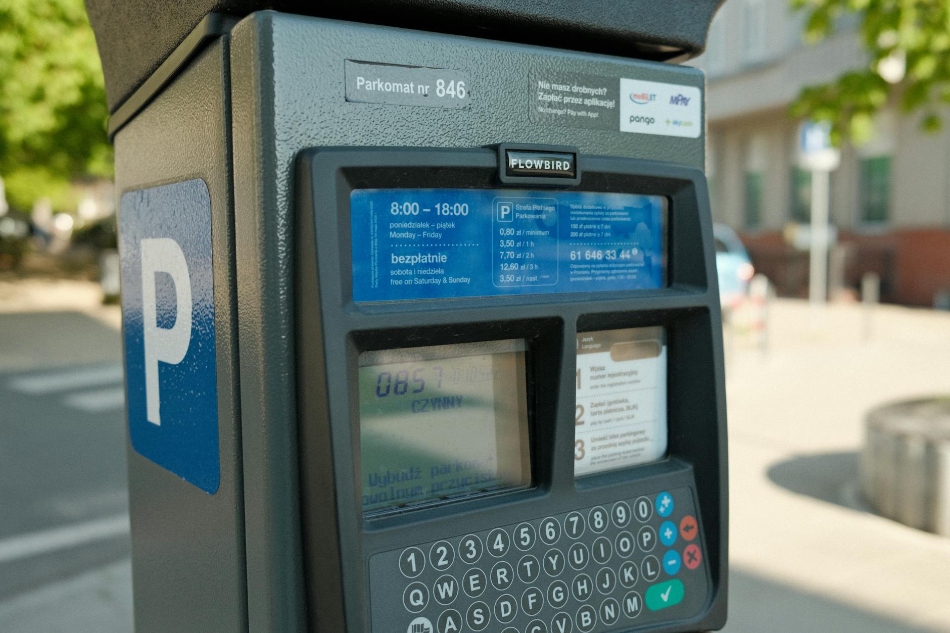 parking europe fine ticket