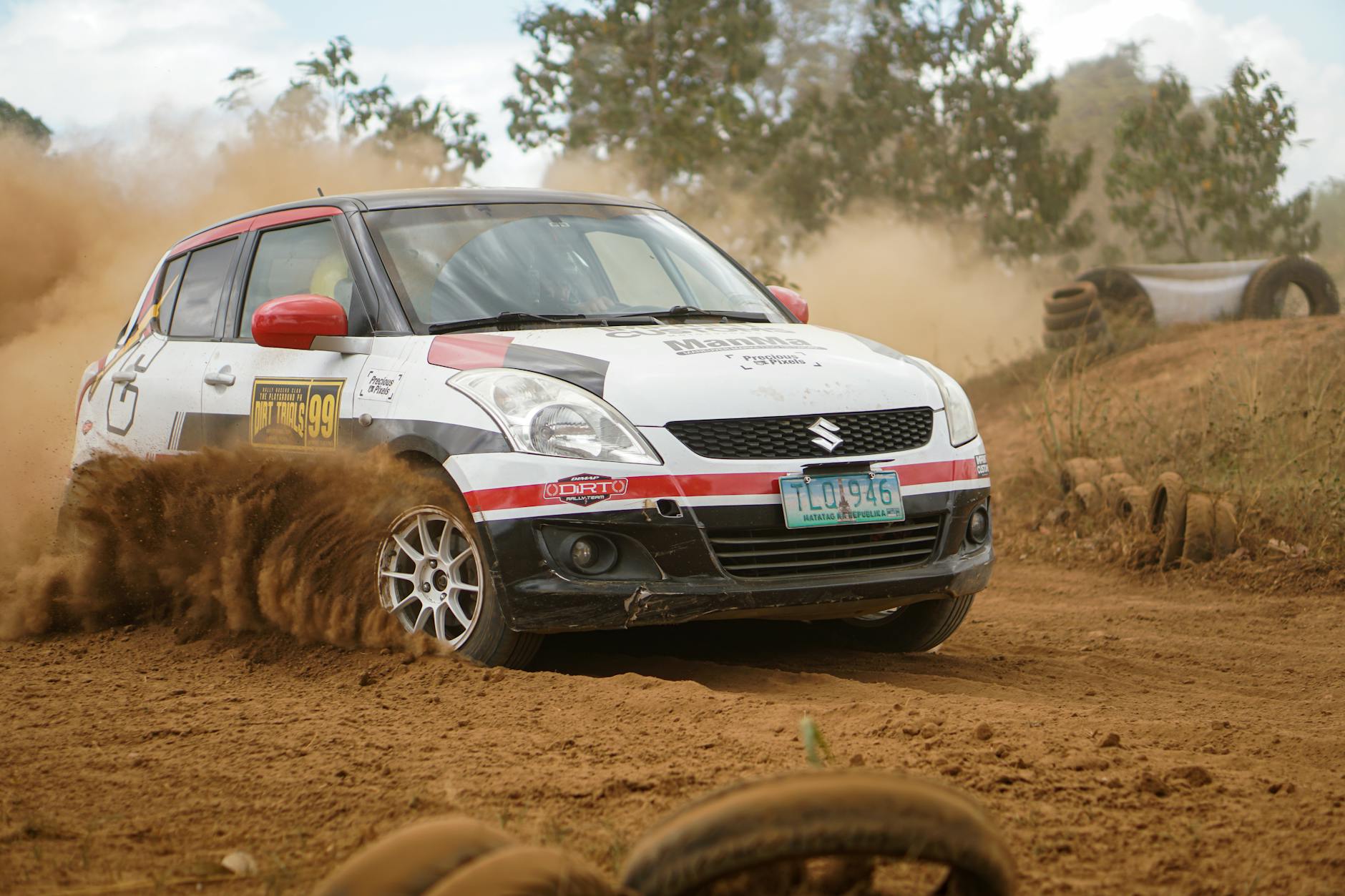 rally car amateur driver