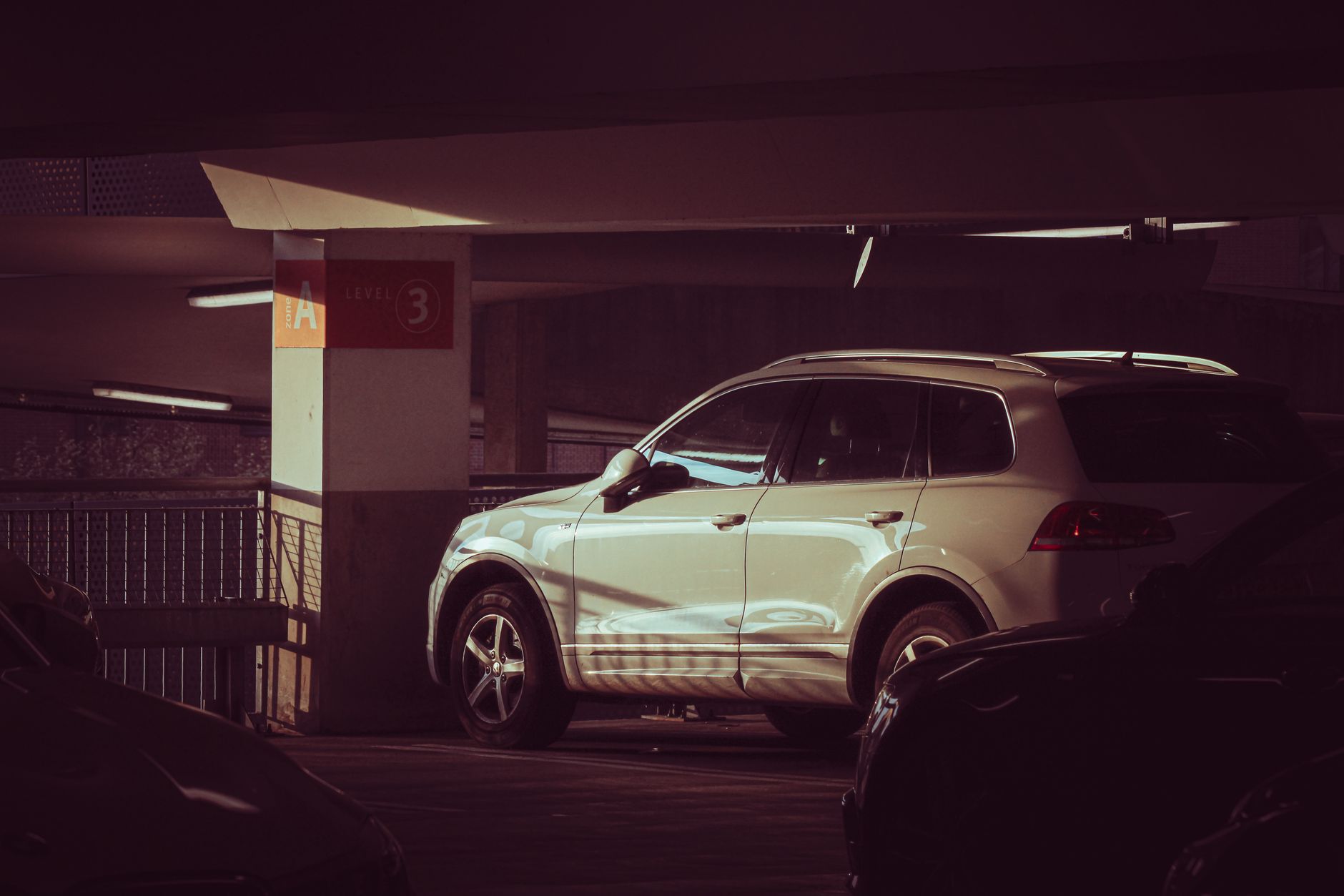 car long storage parked